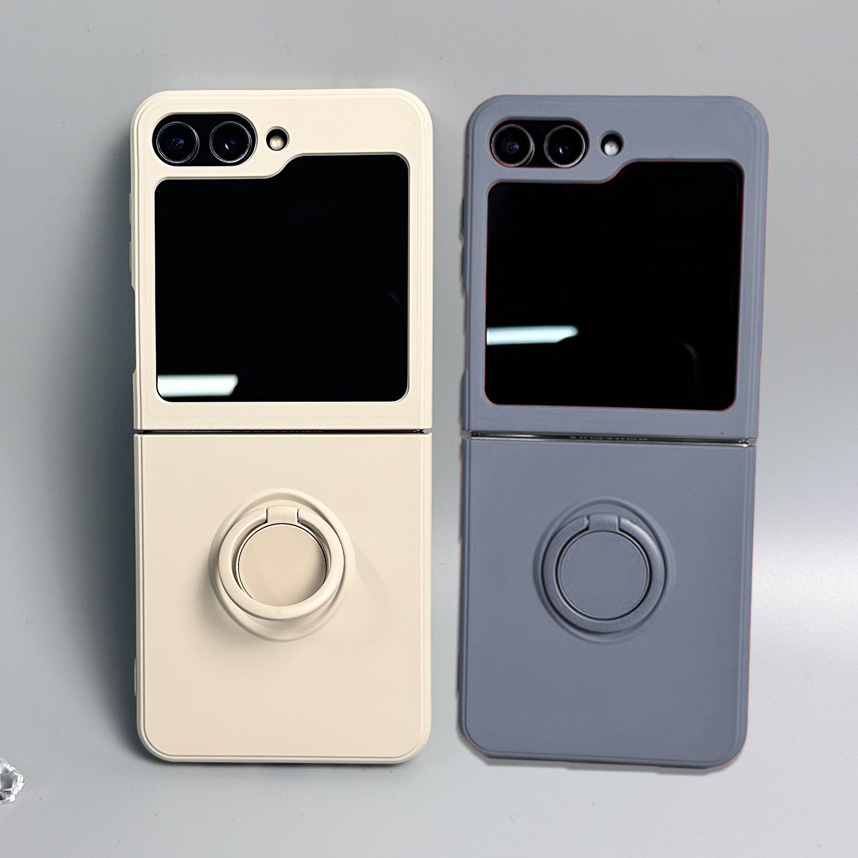 Phone Kickstand Ring - كاندي اللون السائل سيليكون المغناطيسي قضية