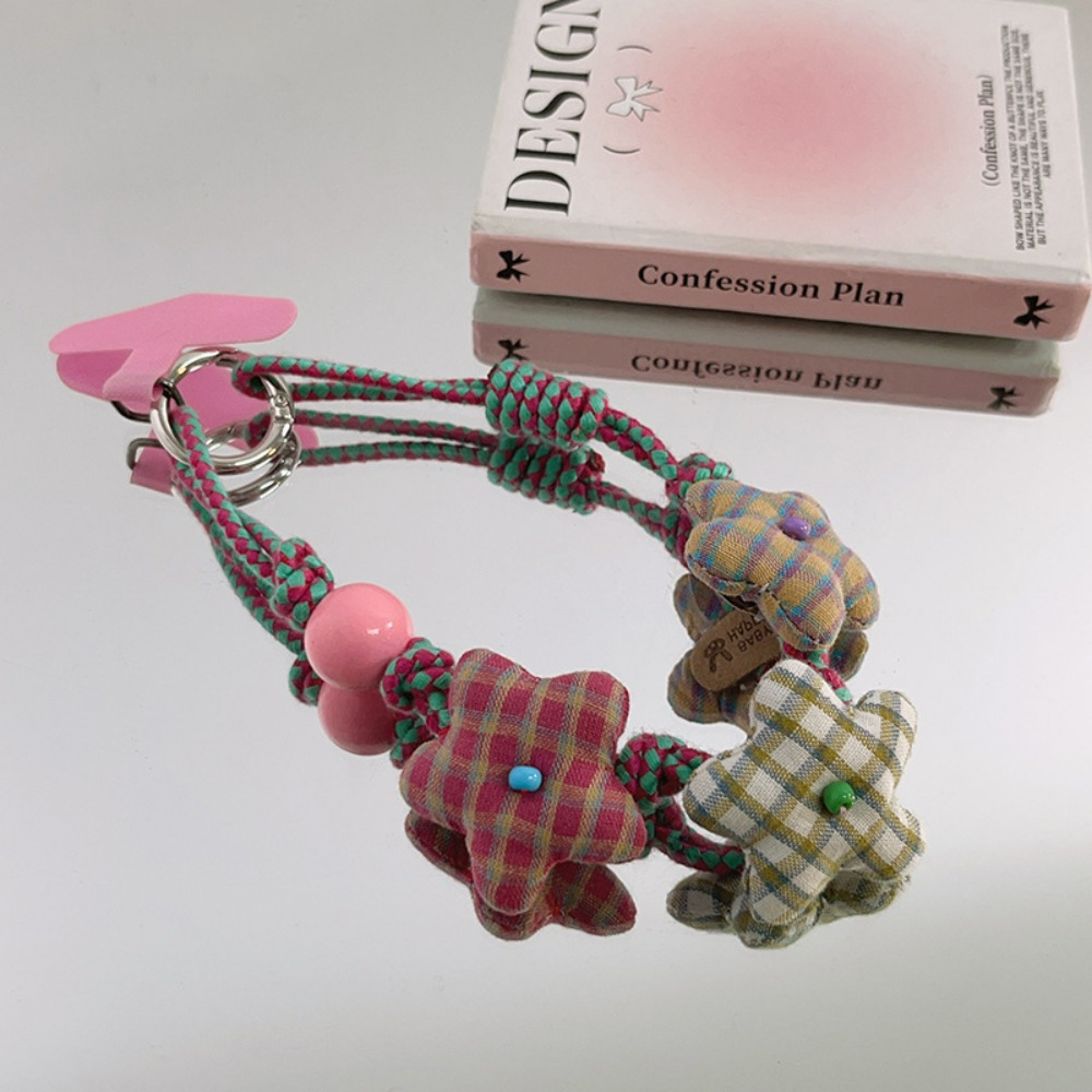 Phone Accessories Pouch - الإبداعية اليدوية اليابانية زهرة حبة سوار