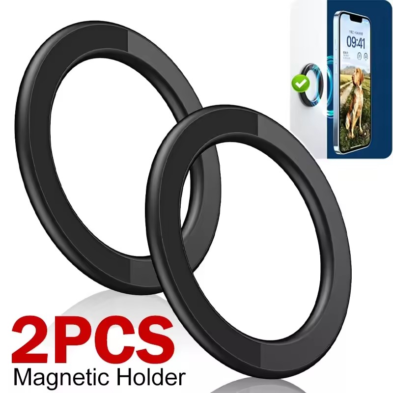 Phone Accessories - حامل حلقي مغناطيسي لاصق قوي متوافق