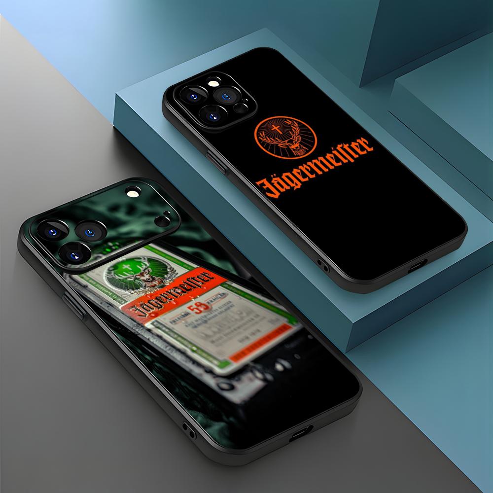Phone Accessories Kiosk - غطاء هاتف بشعار J-Jager-meisters لأجهزة آيفون
