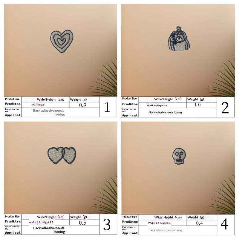 Phone Accessories - مجموعة واحدة من الرقع المطرزة بتصاميم