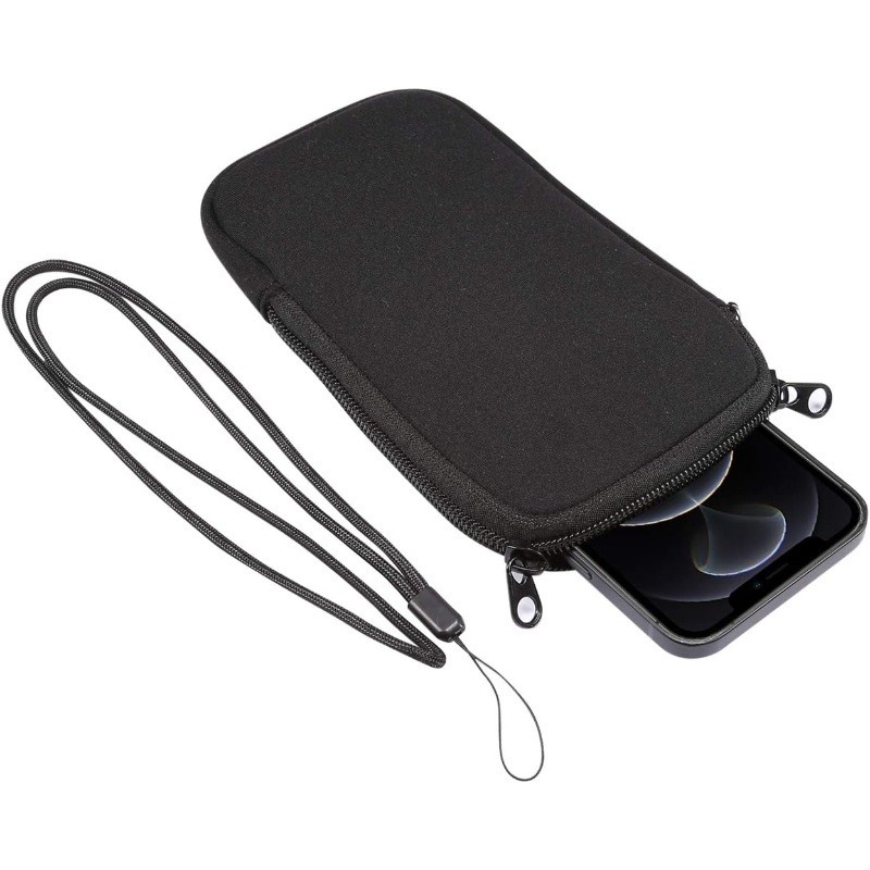 Phone Accessories Pouch - حقيبة هاتف من النيوبرين مع حبل