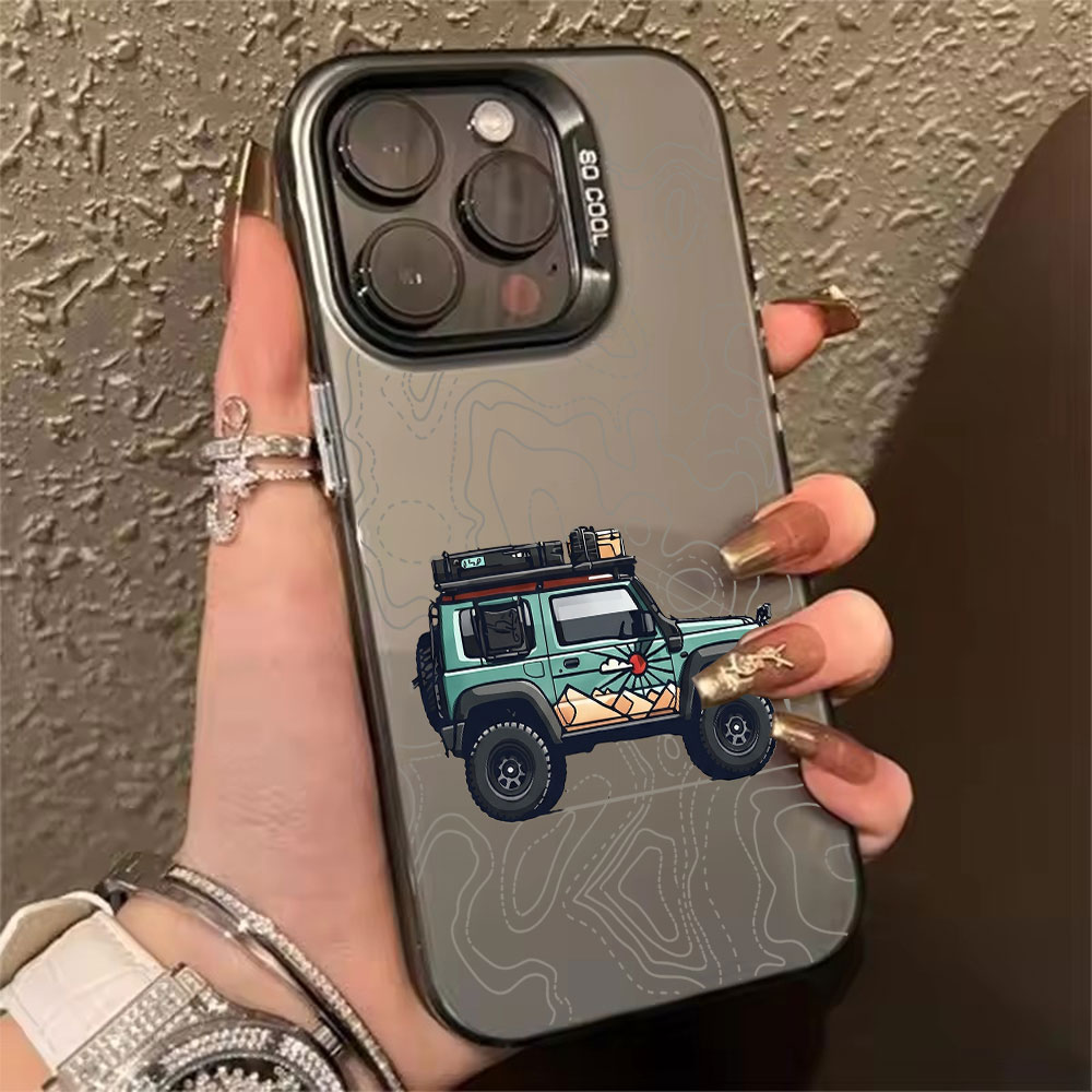 Phone Accessories Kiosk - جراب هاتف بتصميم سيارة بسيط لهواتف