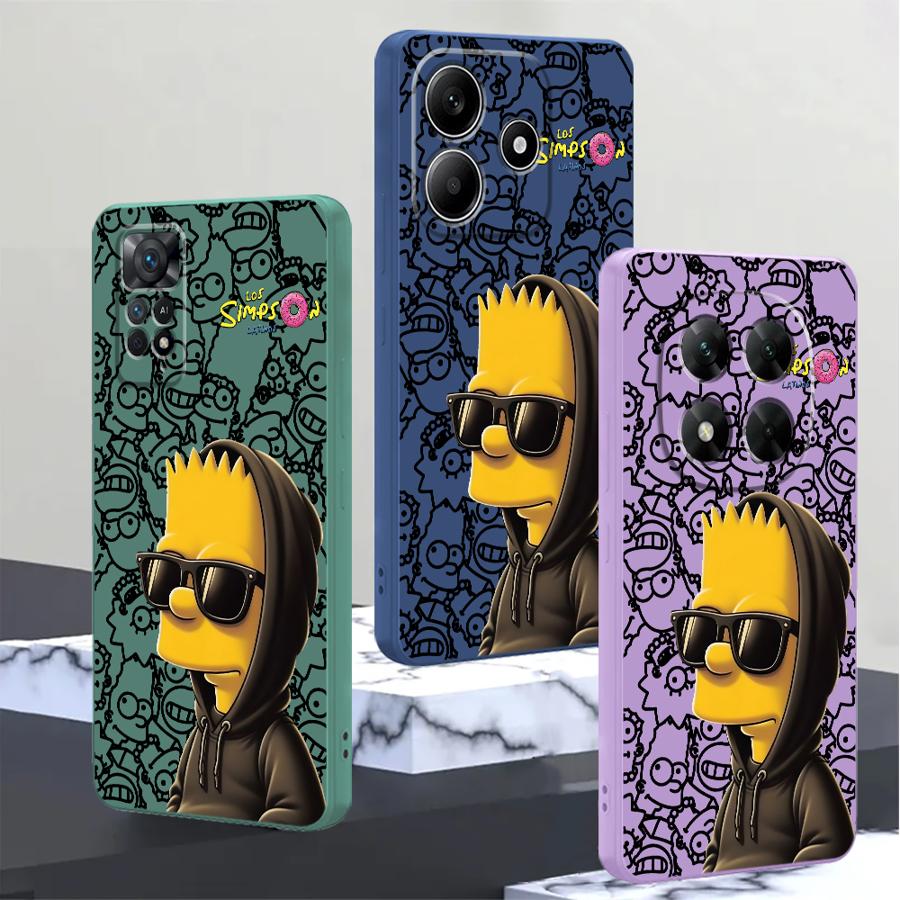 X Phone Accessories - غطاء هاتف ذكي بتصميم بارت من