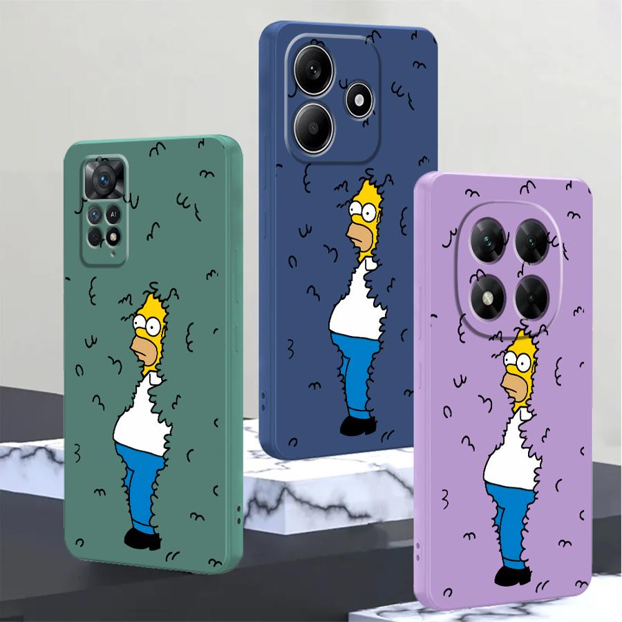 X Phone Accessories - غطاء هاتف بتصميم S-Simpsons Cool Bart