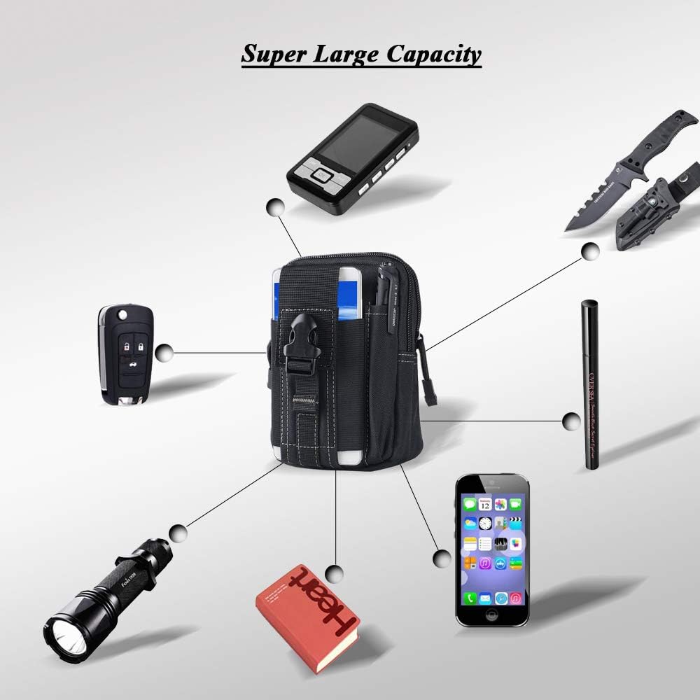 حقيبة خصر تكتيكية عسكرية من نو - مراجعة Phone Accessories وسعره