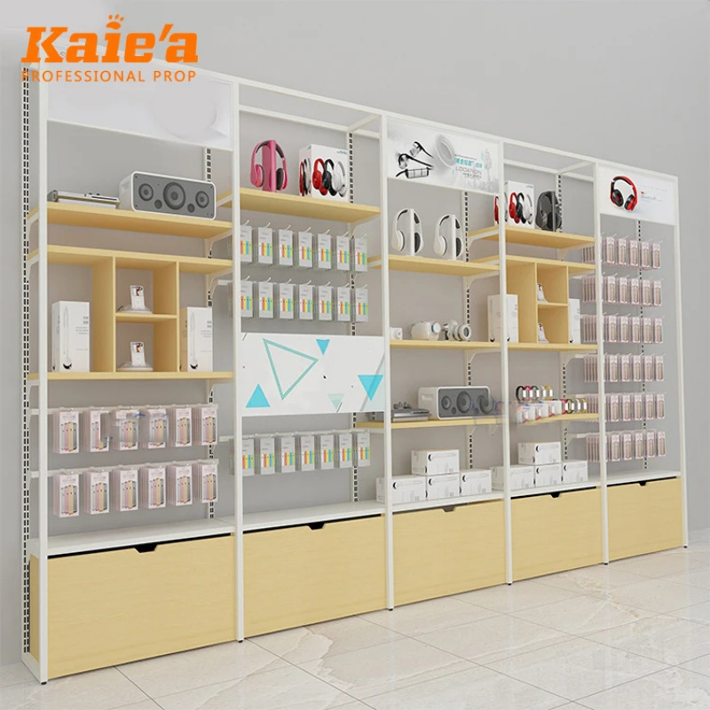 حوامل عرض سماعات الرأس المخصصة - مراجعة Phone Accessories Rack Display وسعره