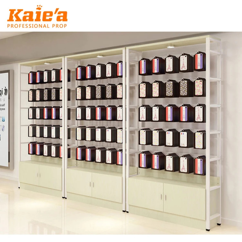 حوامل عرض سماعات الرأس المخصصة - مراجعة Phone Accessories Rack Display وسعره