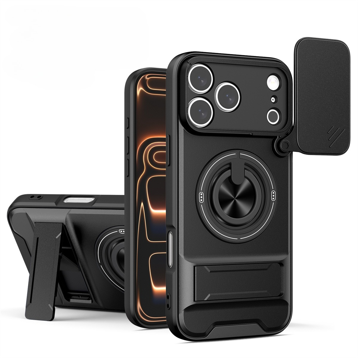 حافظة هاتف مغناطيسية لهاتف آيف - مراجعة Phone Kickstand Ring وسعره