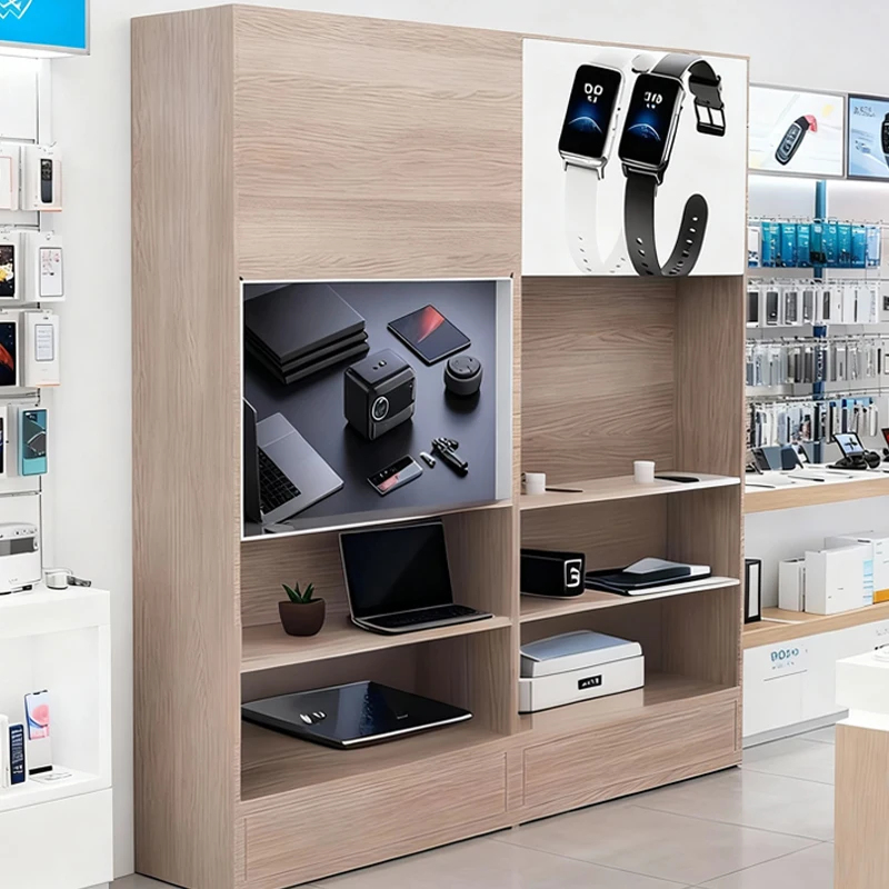 رف عرض ملابس معدني مخصص الحجم، - مراجعة Phone Accessories Rack Display وسعره