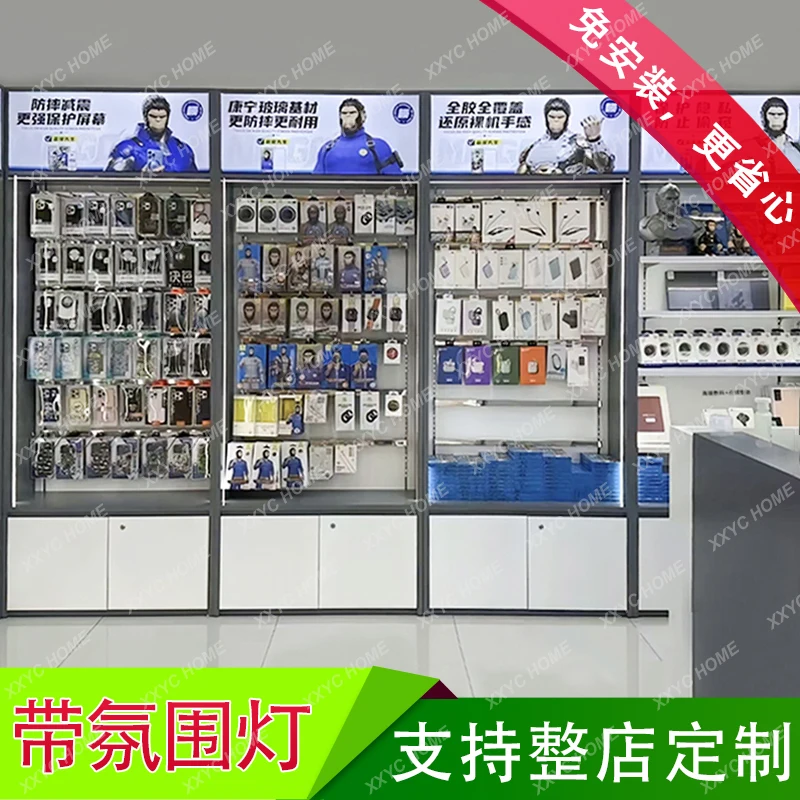 رف عرض لملحقات الهواتف المحمول - مراجعة Phone Accessories Rack Display وسعره