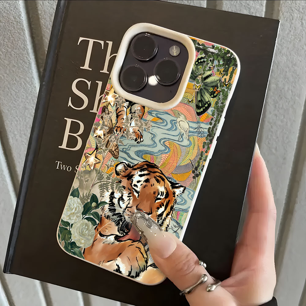 جراب هاتف بنمط نمر بتصميم بري  - مراجعة X Phone Accessories وسعره