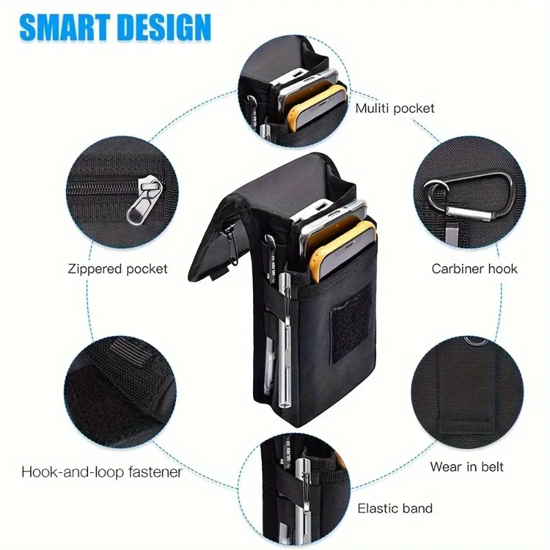 حقيبة هاتف محمول متعددة الوظائ - مراجعة Phone Accessories Pouch وسعره