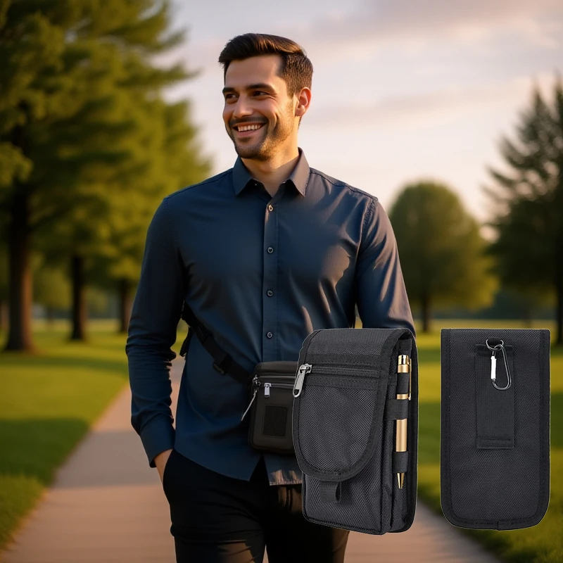    حقيبة متعددة الوظائف للهات - مراجعة Phone Accessories Pouch وسعره