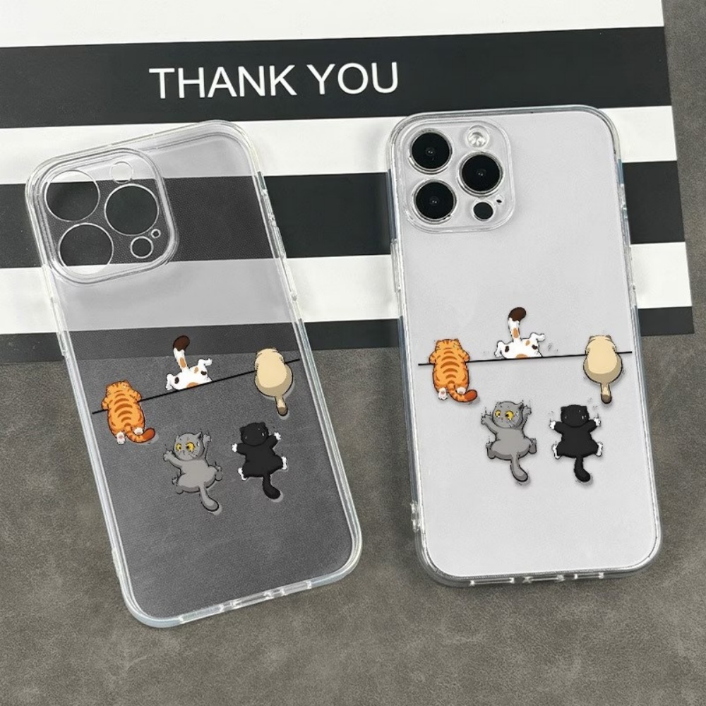 غطاء هاتف بنمط خمسة قطط لطيفة  - مراجعة Phone Accessories Kiosk وسعره