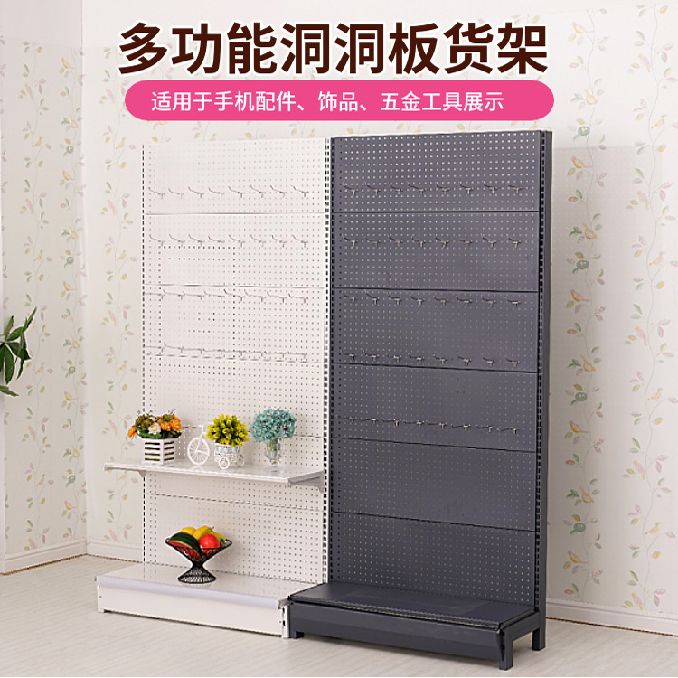 رف عرض أرضي مزود بخطافات، رف ص - مراجعة Phone Accessories Rack Display وسعره