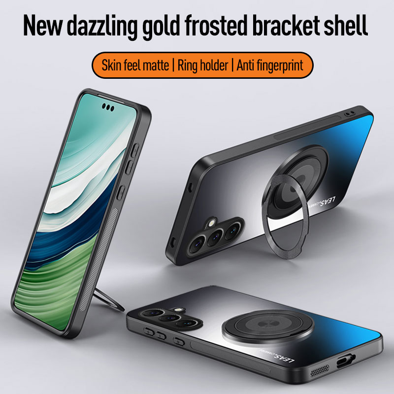 حافظة هاتف مغناطيسية بحلقة وحا - مراجعة Phone Kickstand Ring وسعره