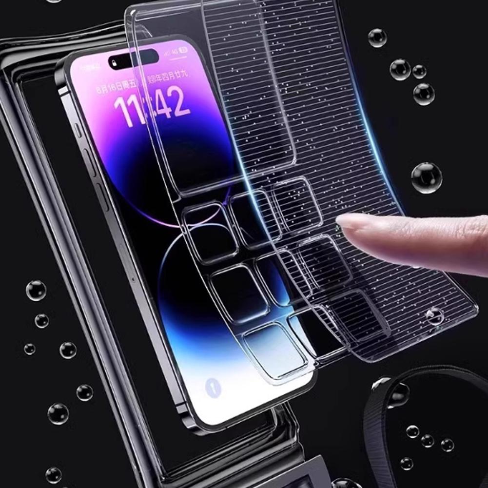 حافظة هاتف مقاومة للماء شفافة، - مراجعة Phone Accessories For Travel وسعره