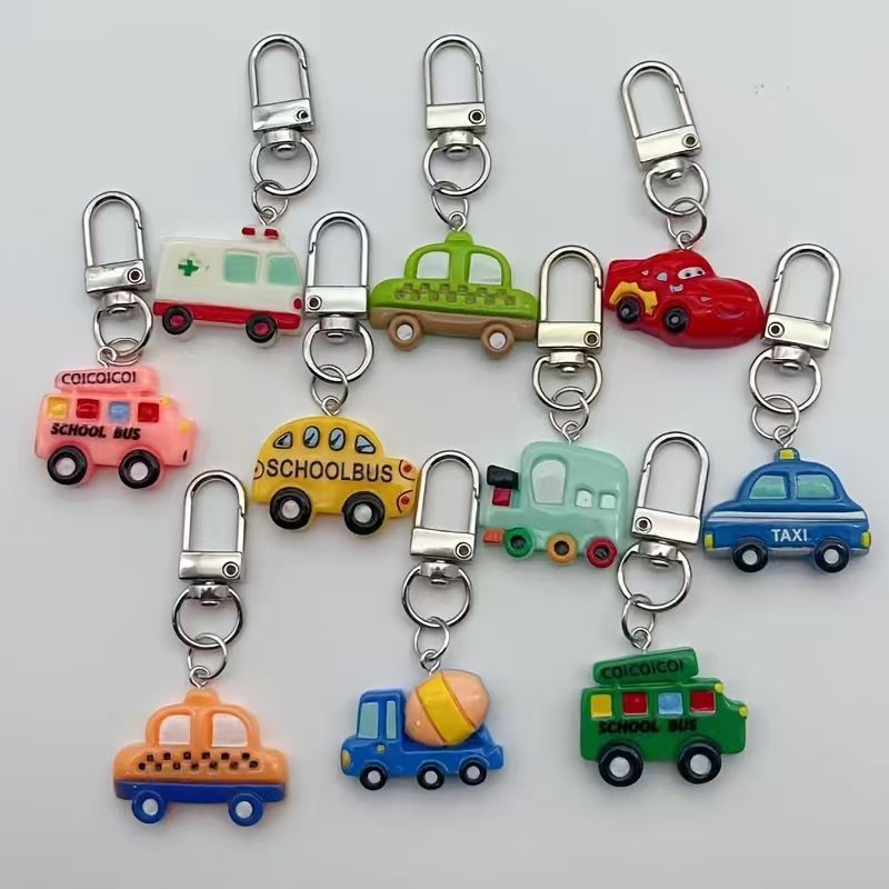 10 قطع من سلسلة مفاتيح السيارة - مراجعة Phone Accessories Keychain وسعره