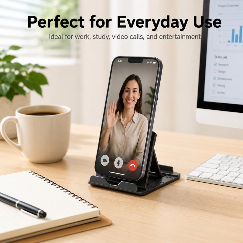 حامل هاتف قابل للطي، حامل مكتب - مراجعة Phone Accessories For Travel وسعره