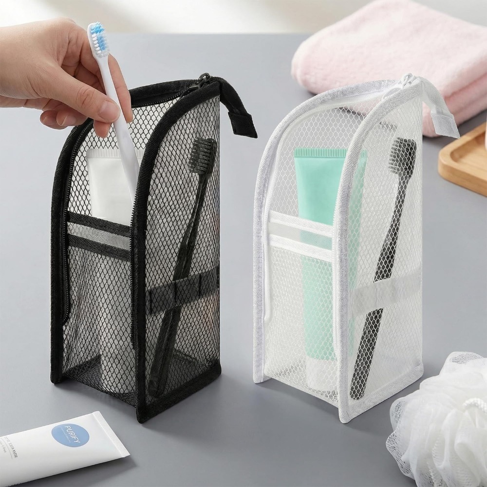 حقيبة مستلزمات شخصية شبكية قاب - مراجعة Phone Accessories For Travel وسعره