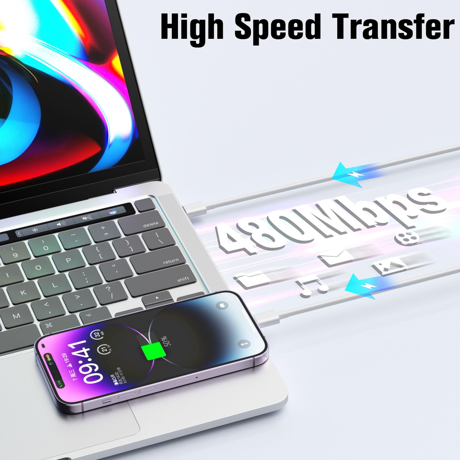PD 30 واط لابل آيفون نوع C إلى - مراجعة Phone Accessories Nothing وسعره