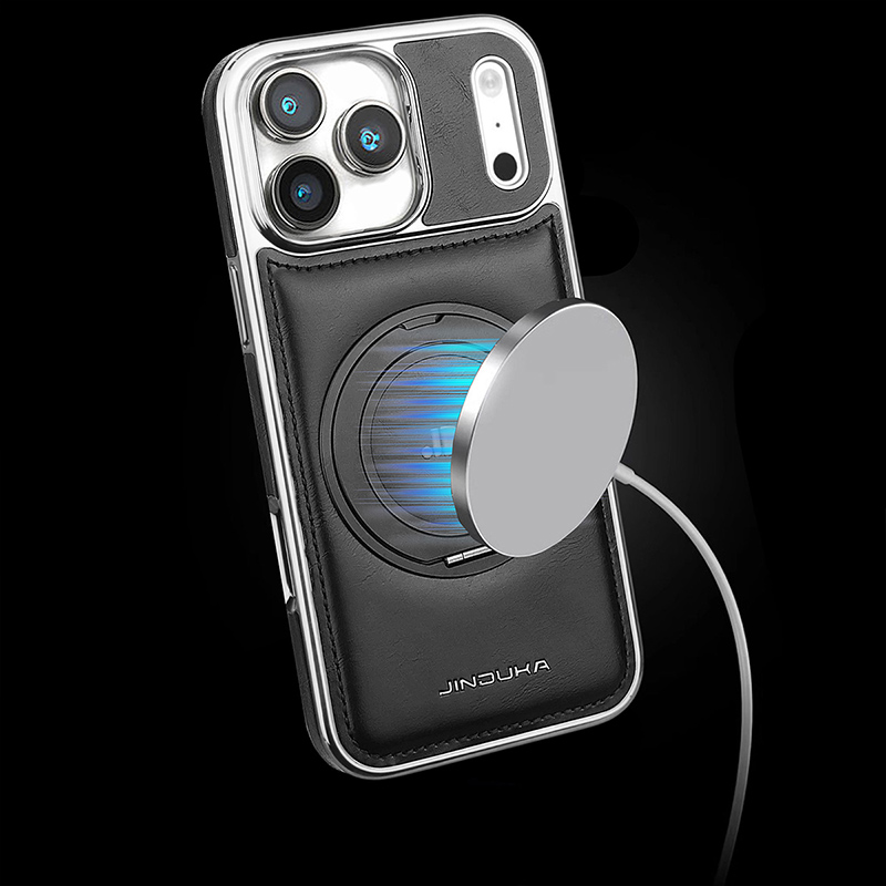 حافظة هاتف جلدية فاخرة بمسند د - مراجعة Phone Kickstand Ring وسعره