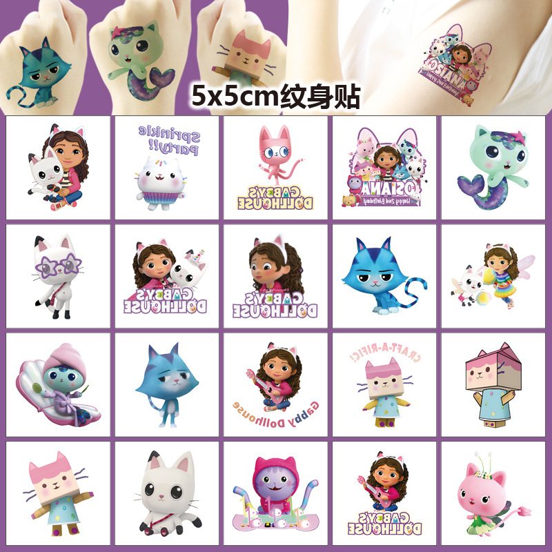 20 قطعة من ملصقات الوشم الكرتو - مراجعة Phone Accessories For 11 Year Old Girl وسعره