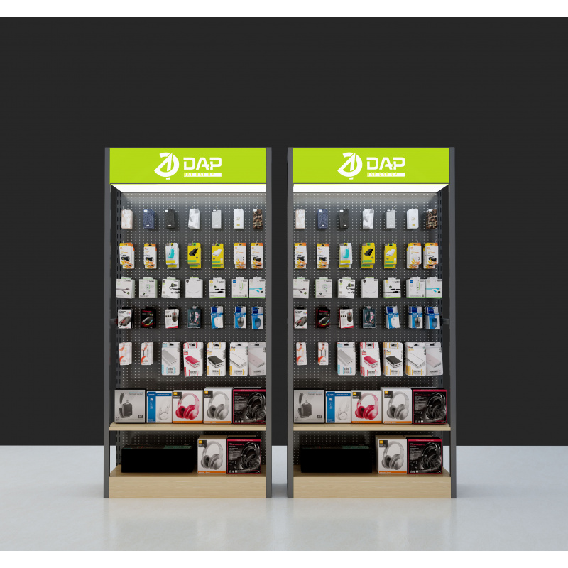 مخصص. ملحقات الهاتف المحمول رف - مراجعة Phone Accessories Rack Display وسعره