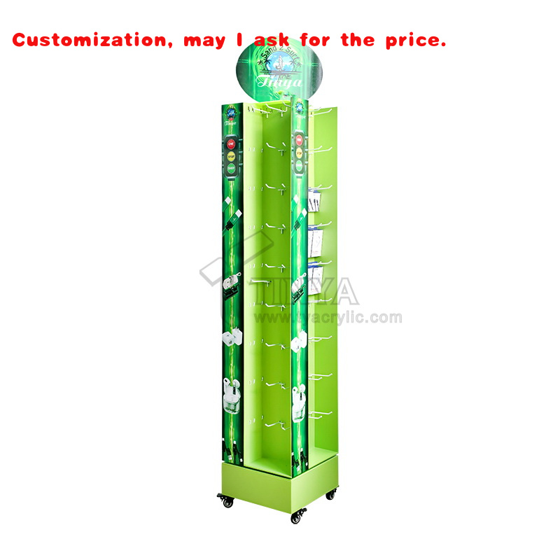 Custom.Hot بيع ملحقات الهاتف ا - مراجعة Phone Accessories Rack Display وسعره